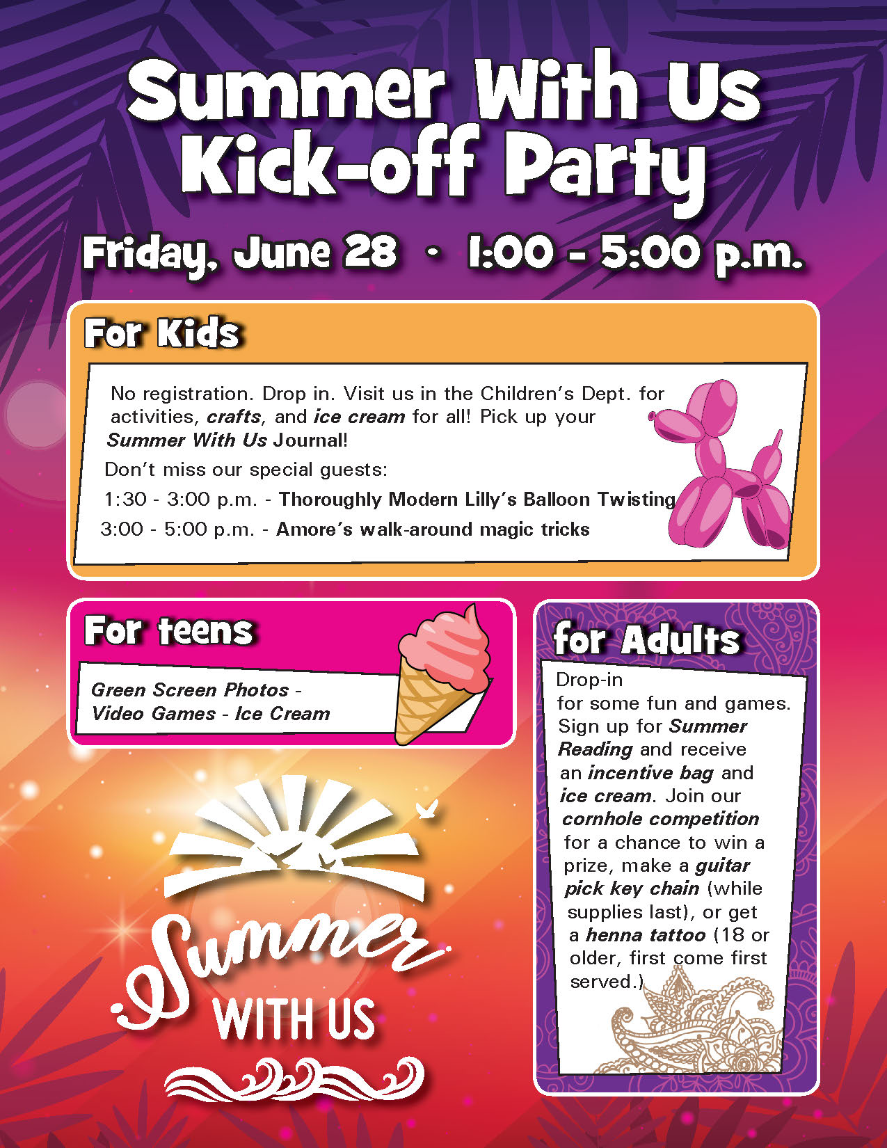 Summer Kick-off Party – Mastics-Moriches-Shirley Community Library