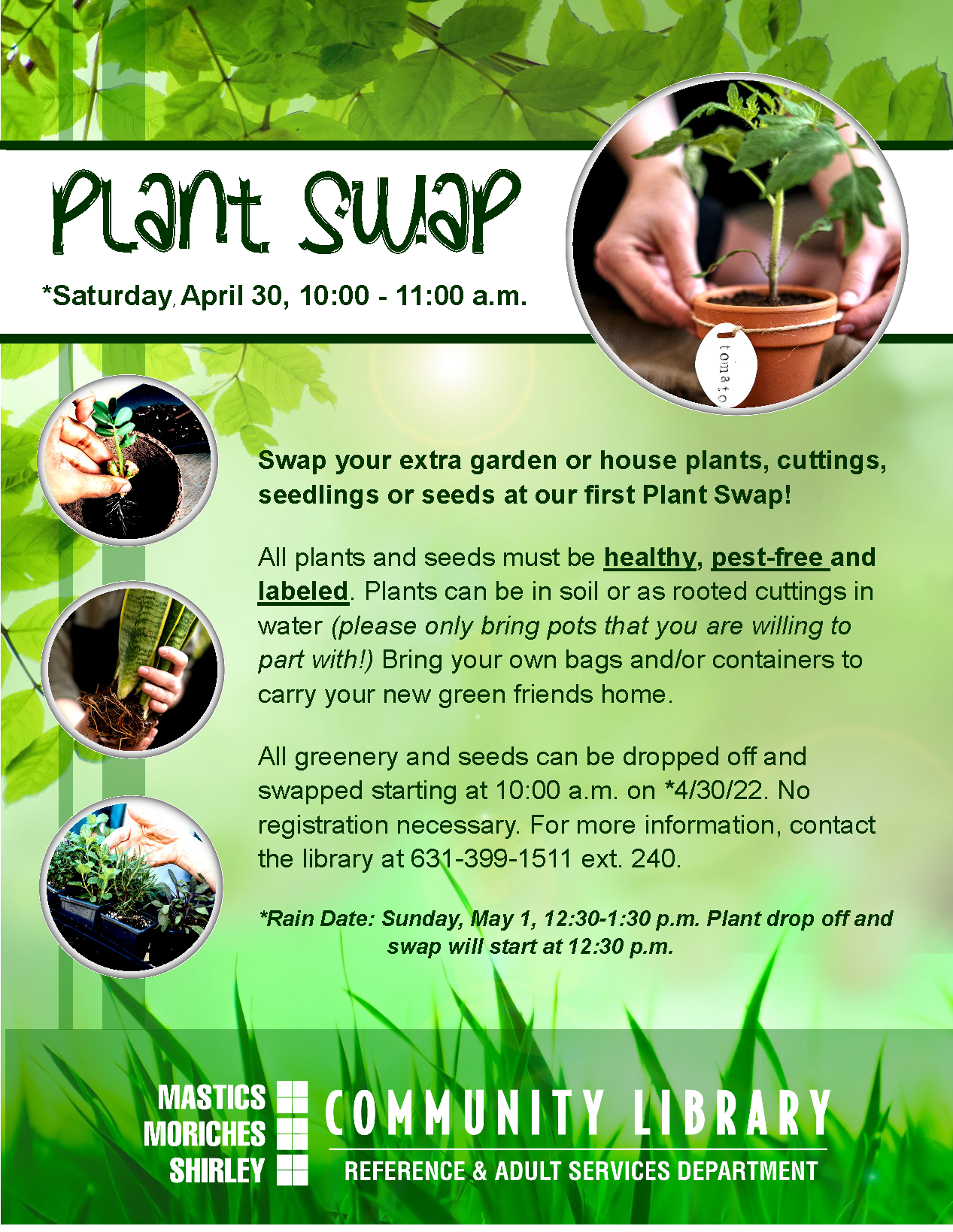 Plant Swap – Mastics-Moriches-Shirley Community Library